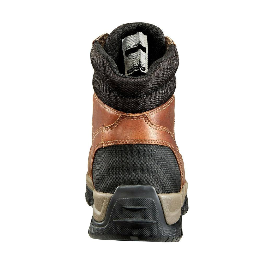 Men'S Ground Force Waterproof 6'' Work Boots - Composite Toe - Brown Size 13(M)