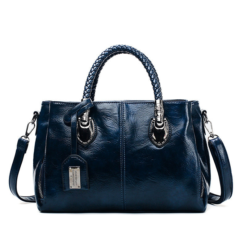 Monveluxe Vintage PU Leather Handbag &amp; Crossbody Bag