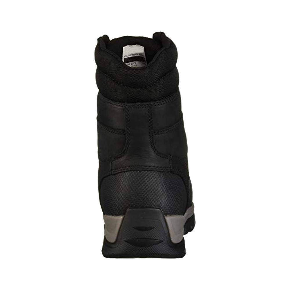 Men'S Ground Force Waterproof 8'' Work Boots - Composite Toe - Black Size 15(W)